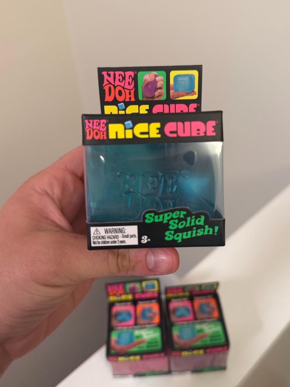 Needoh Nice Cube Blue (1 PC) - Blue